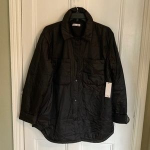 DEX shacket, Large, Black